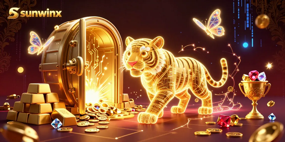 Experience the thrill of winning with sunwinx in this rich casino landscape illustration.