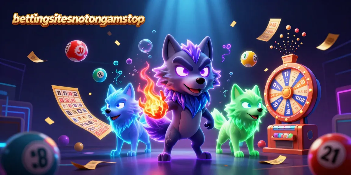 Engage with bettingsitesnotongamstop; experience thrilling lottery and betting elements in 3D.