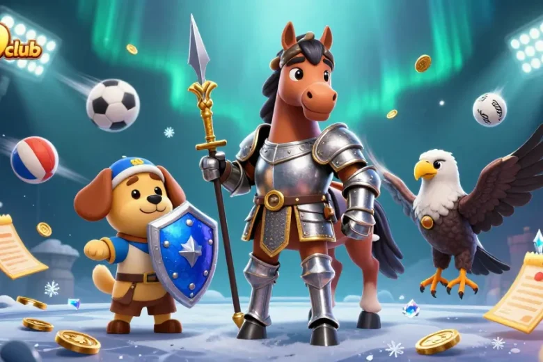 Experience the thrilling world of 789club with majestic knights and dynamic gaming elements!